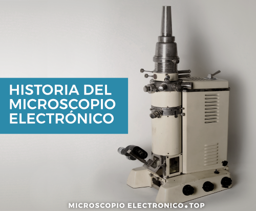 Historia del microscopio electrónico